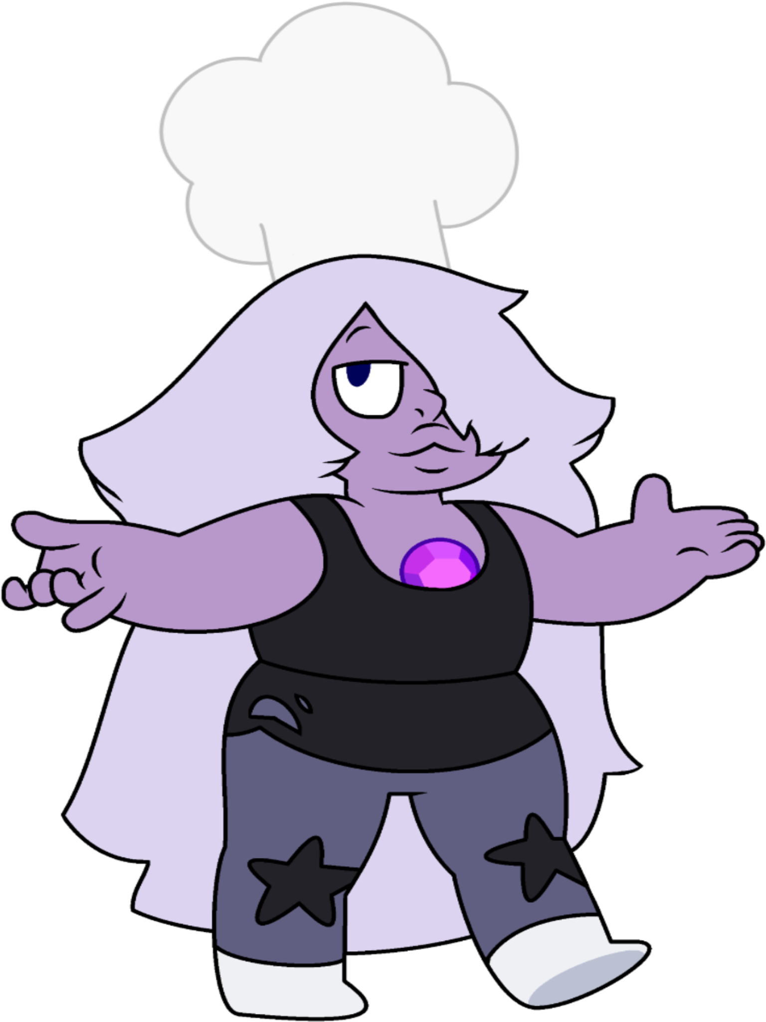 Amethyst Chef - Steven Universe Characters Amethyst (1536x2048)