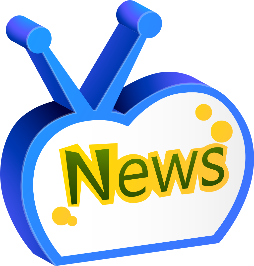 Television Blue Clip Art - Television Blue Clip Art (1181x1181)