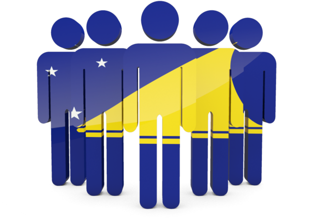 Illustration Of Flag Of Tokelau - Democratic Republic Of Congo Png (640x480)