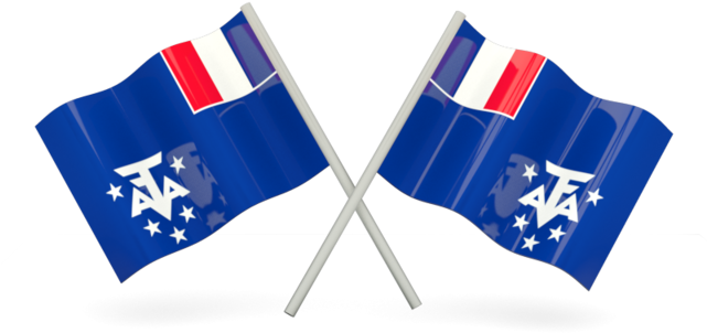 Illustration Of Flag Of French Southern And Antarctic - French Southern And Antarctic Lands Tote Bag (640x480)