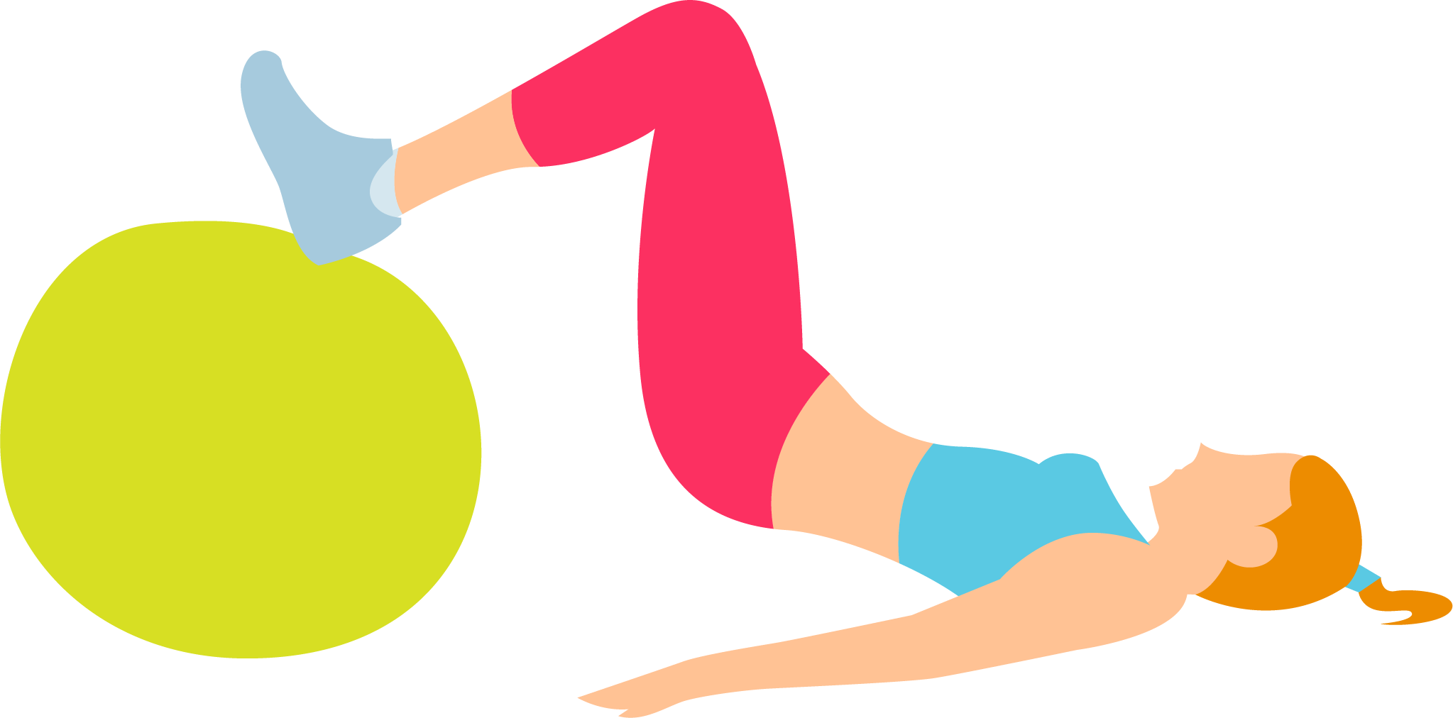 Training Yoga Physical Therapy - Fisioterapia Png (2047x1012)