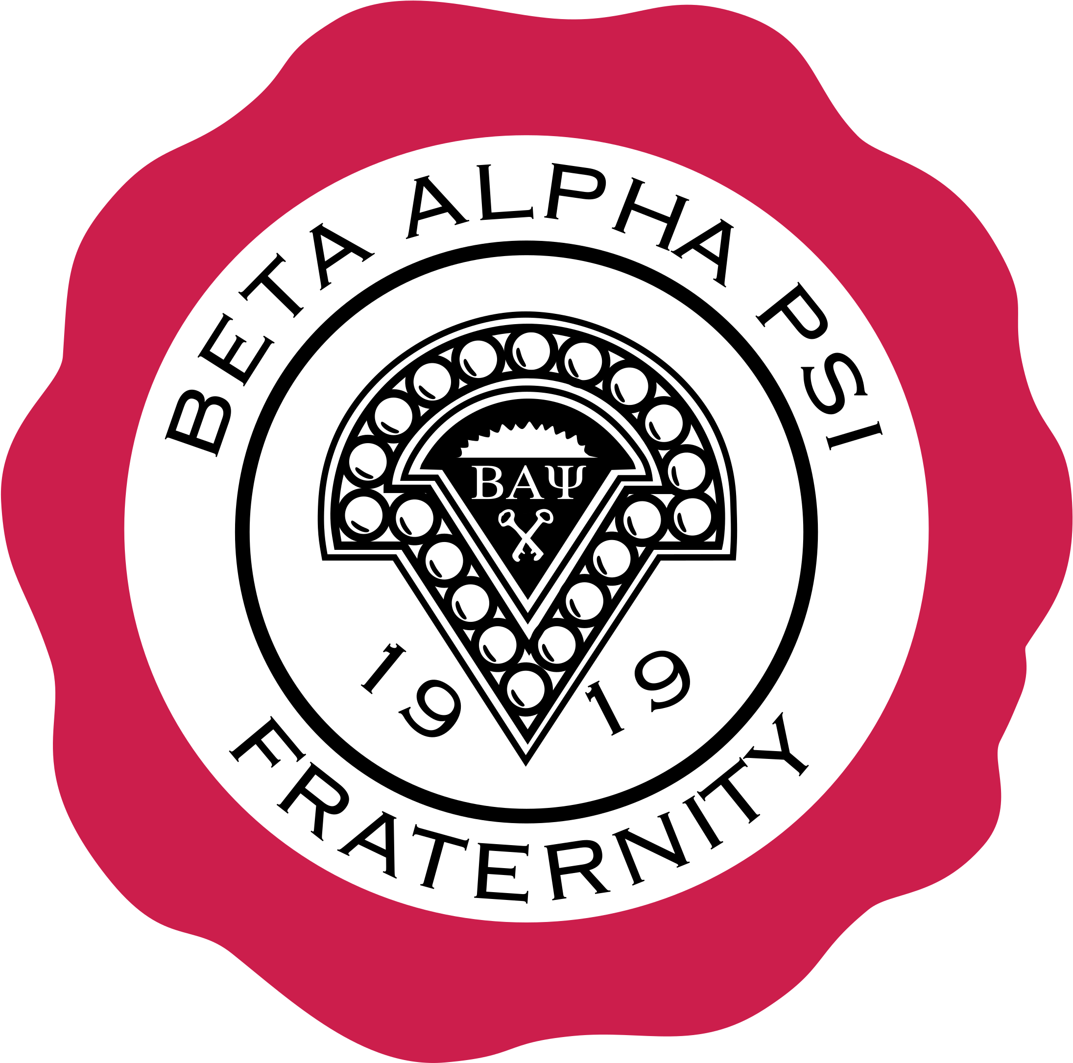 Beta Alpha Psi Fraternity 01 Logo Png Transparent - Fisherman's Wharf At Night (2400x2400)