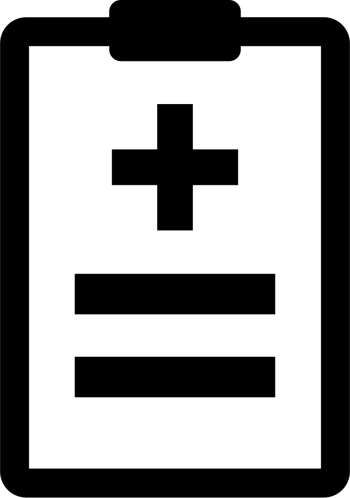 Clinic History Medical Paper On Clipboard Comments - Clipboard (690x981)