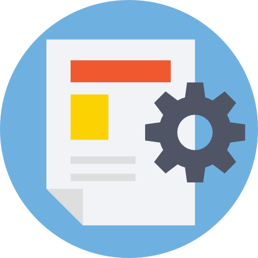 Contract Free Icon - Documentation Flat Icon (512x512)