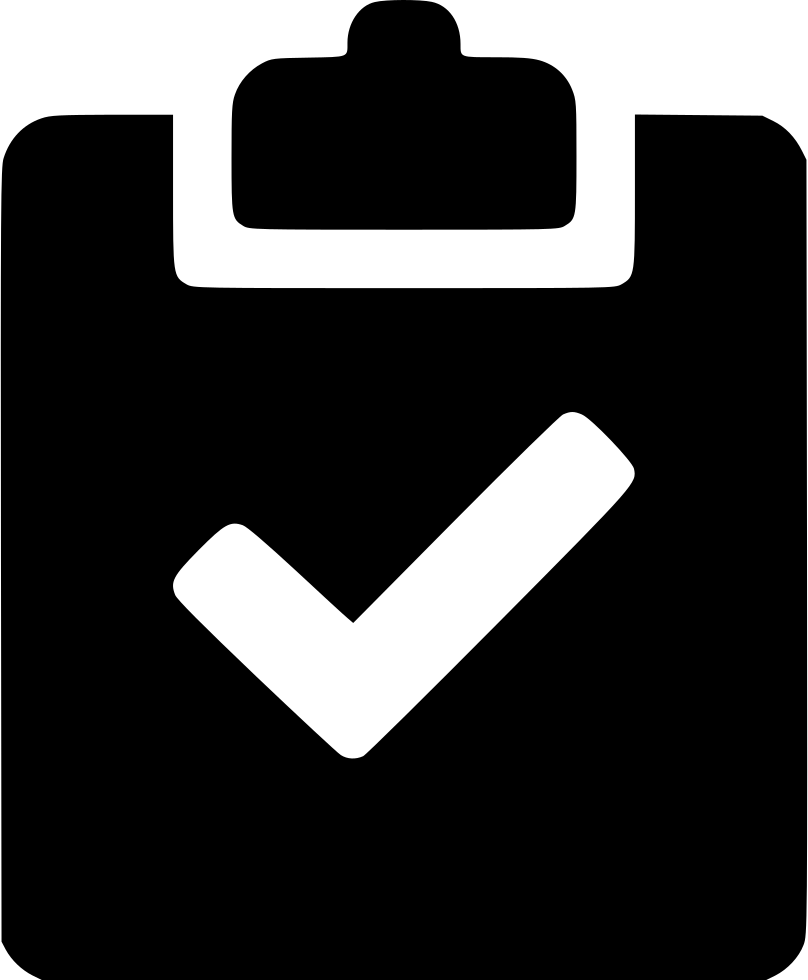 Clipboard Checkmark Comments - Clipboard (808x980)