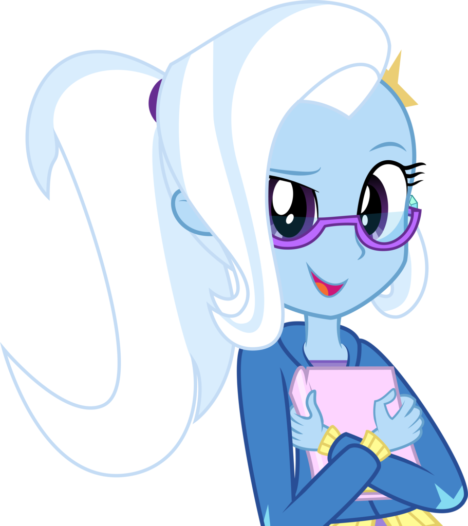 Adorkable, Alternate Hairstyle, Artist - Mlp Eg Trixie Transparent (911x1024)