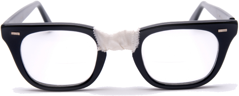 Nerd Glasses Png Image Arts - Pair Of Nerd Glasses (980x490)