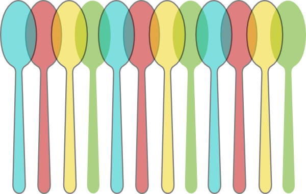 Cooking Spoon Clip Art (600x381)