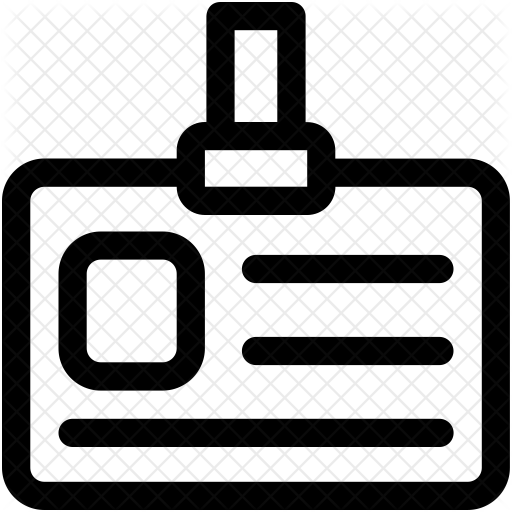 Id Card Icon - Identity Document (512x512)