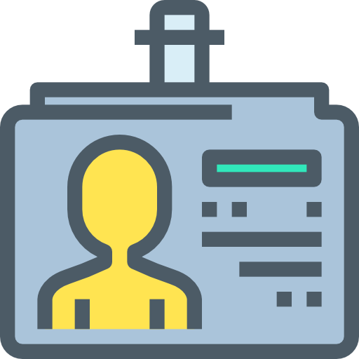 Id Card Free Icon - Id Card Free Icon (512x512)