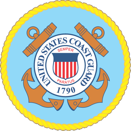 The Coast Guard Was Established January 28, - Us Coast Guard Military Seal (450x449)