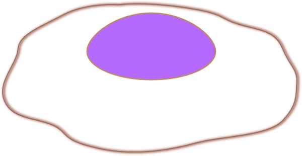 This Free Clip Arts Design Of Purple Egg 2 - Circle (600x310)