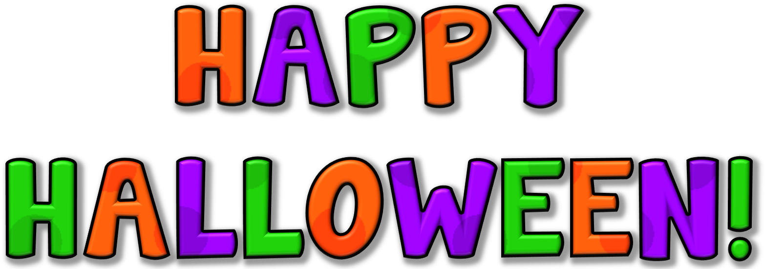 Free Halloween Halloween Clip Art Microsoft Free Clipart - Happy Halloween Clip Art (1591x550)