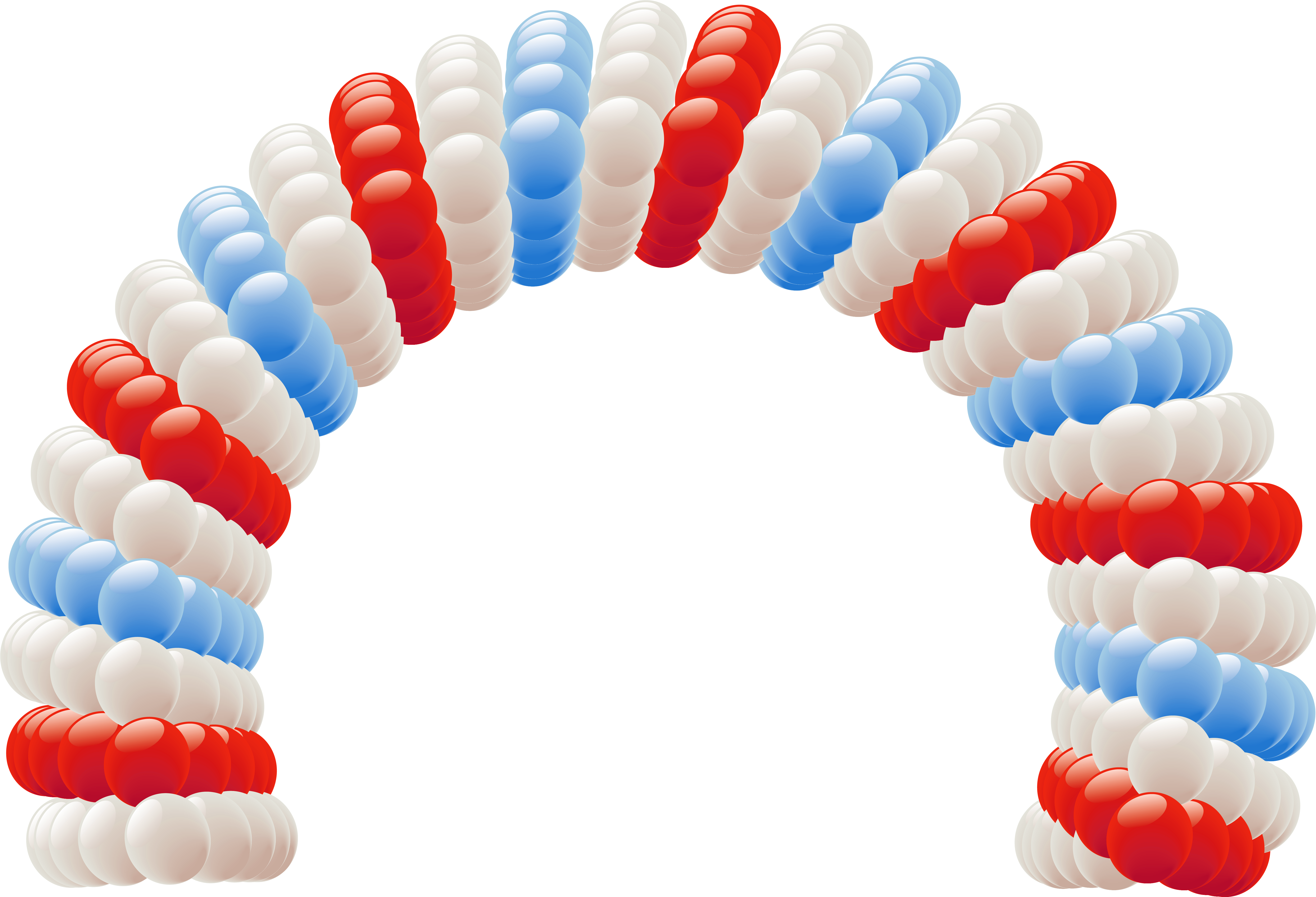 Picture Of Balloon Arch Clip Art Medium Size - Balloon Decoration For Birthday Party (6479x4487)