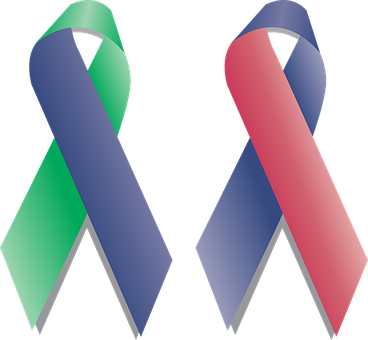 Ribbon, Awareness, Syndrome, Support - Paper Product (368x340)