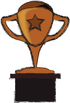 Trophy Cup Icon - Cartoon (550x550)