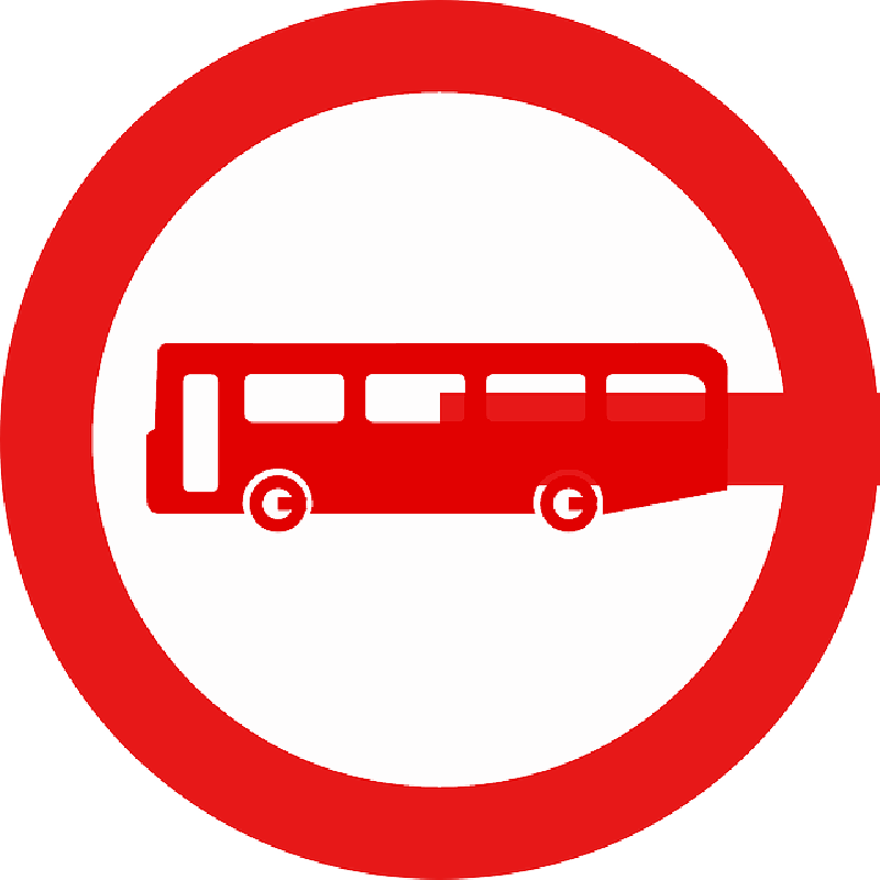 Sign, Stop, Cartoon, Signs, Bus, Buses, Transportation - Portrait Of A Man (800x800)