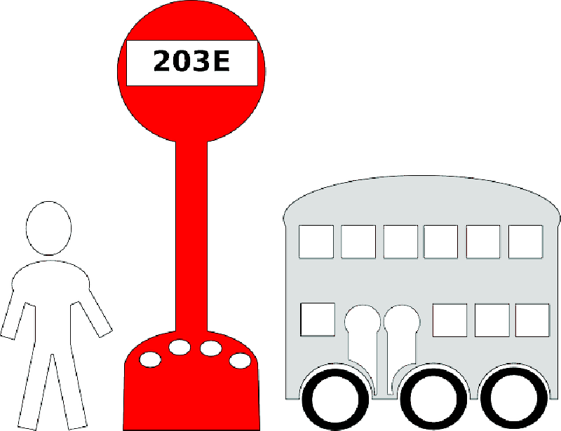 Red, School, Stop, Cartoon, Purple, Bus, Buses - Bus Station Cartoon (800x615)