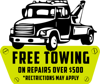 Certified Diesel Auto Repair Services - Tow Truck Clip Art (400x336)