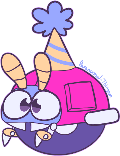 Happy Birthday Motobug By Paranormal-thingum - Motobug Cute (426x538)