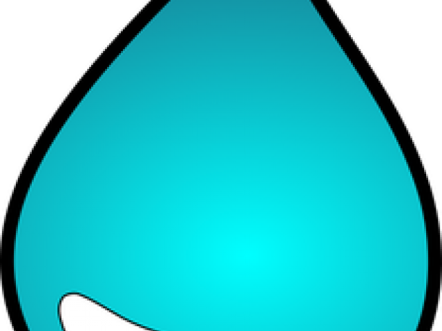 Water Droplet Clipart - Water Droplet Clipart (640x480)