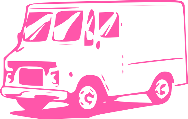 Food Truck Clip Art At Clker - Life Is Like A Crappy Food Truck Greeting Cards (600x381)