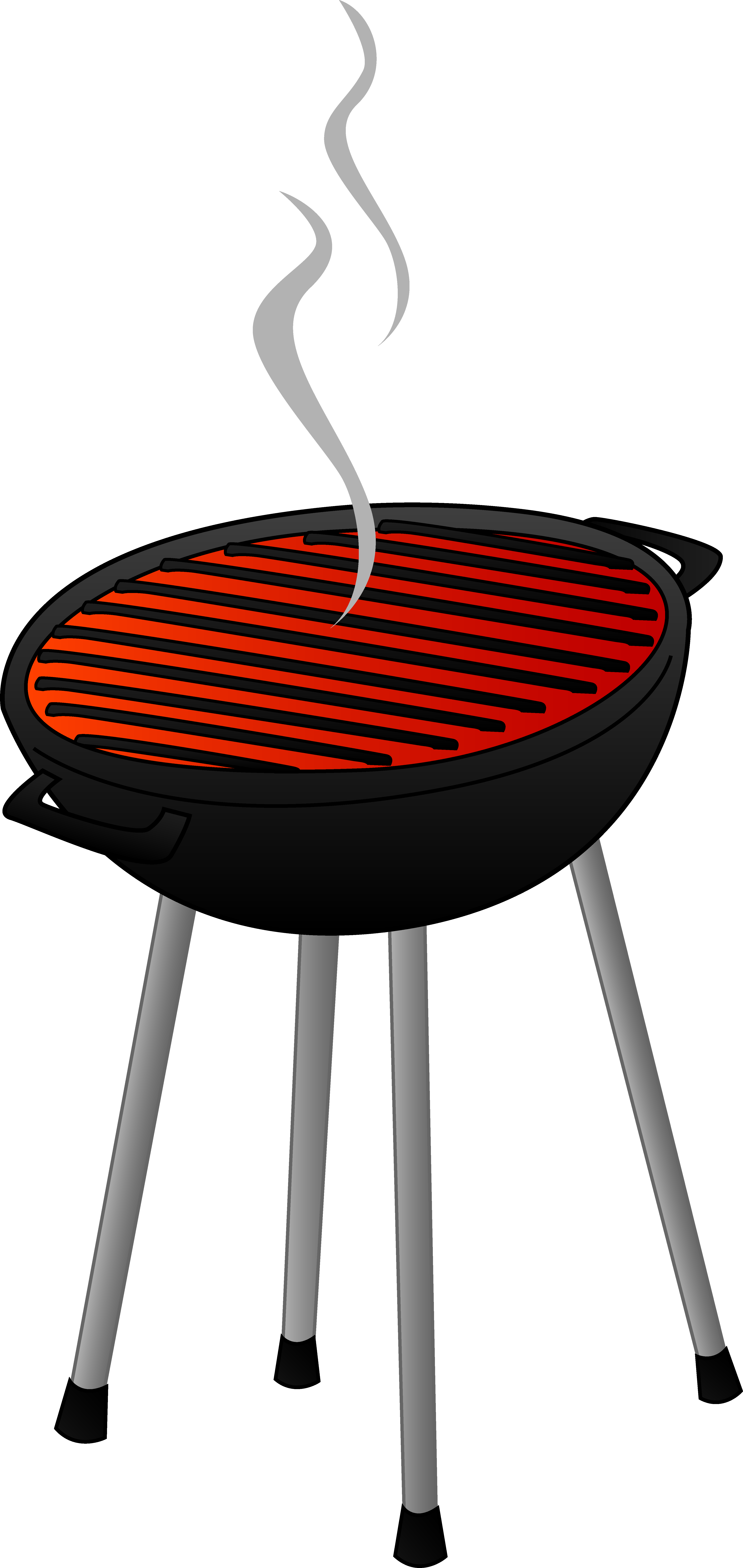 Charcoal Clipart - Grill Transparent (4235x8932)