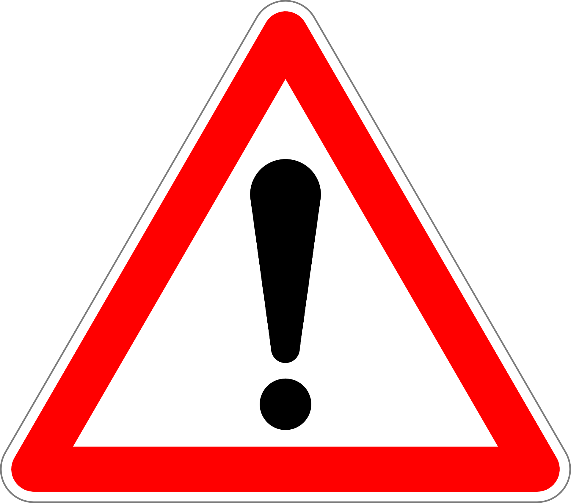 7 Top Regeln Für Kinder Im Straßenverkehr - Beware Of Cyclists Sign (1920x1694)