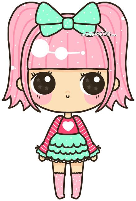 Dibujos Kawaii Faciles Imagenes De MuÃ±ecas De Dibujo E Imprimir