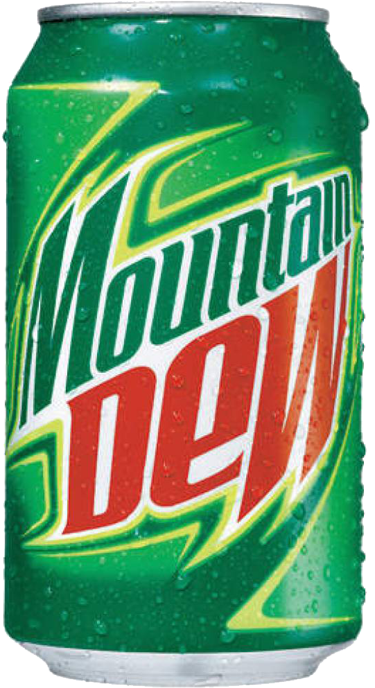 Mountain Dew Png Clipart - Can Of Mountain Dew (1024x1024)