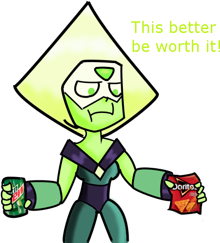 Mountain Dew Dorito Gem By Sweetie-pinkie - Cartoon (550x508)
