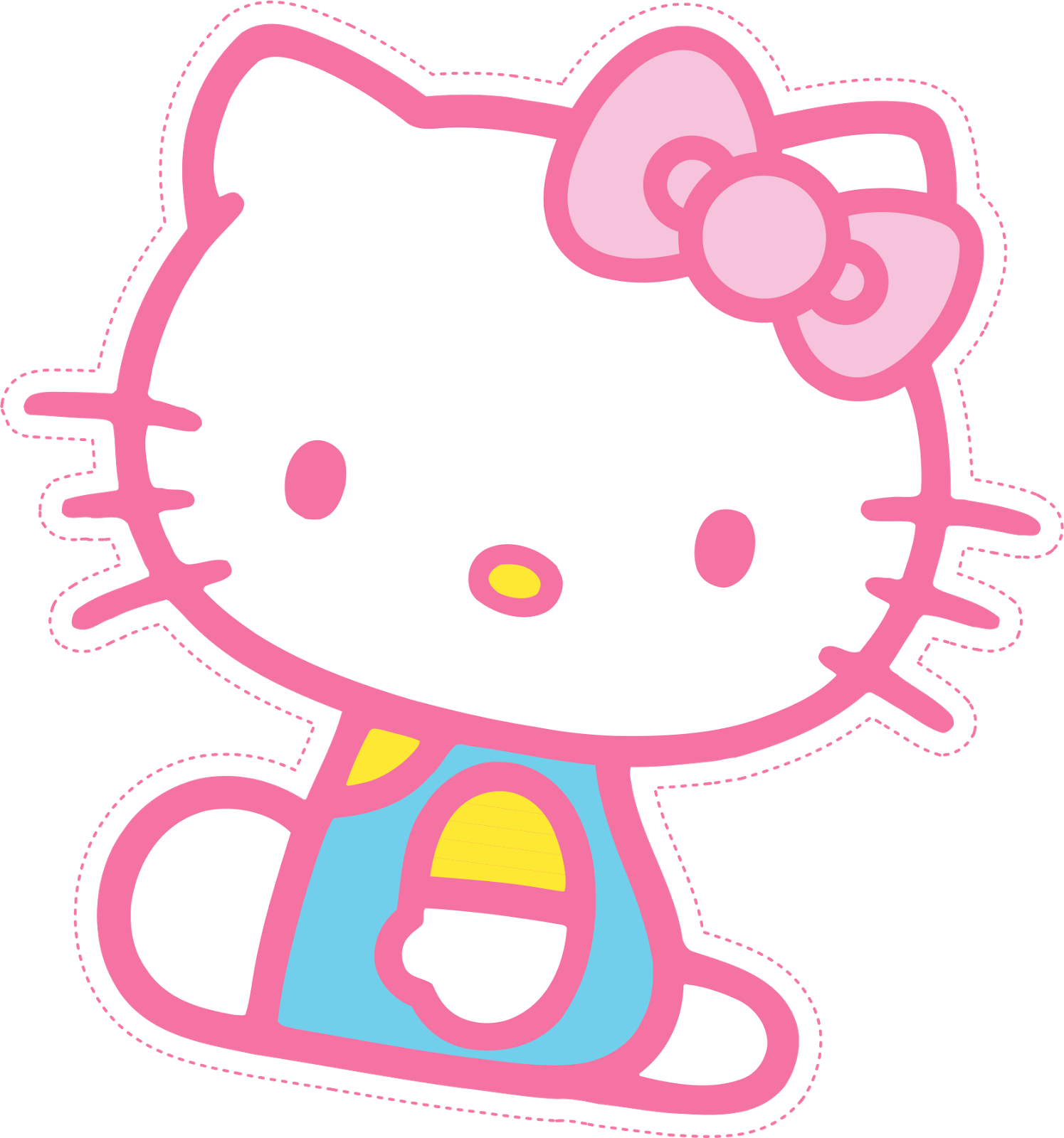 Hello - Hello Kitty (1495x1600)