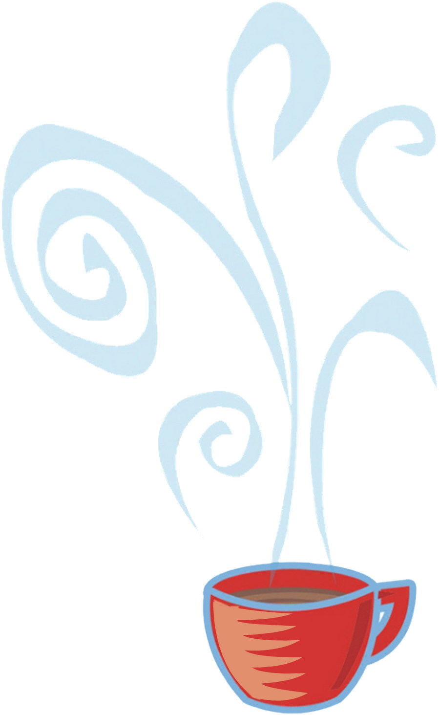 Time For Some Hot Cocoa - Hot Steam Clipart (1104x1600)