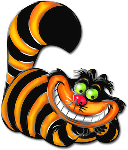 Cheshire Cat 512x512px - Cool Cat Clip Art (512x512)