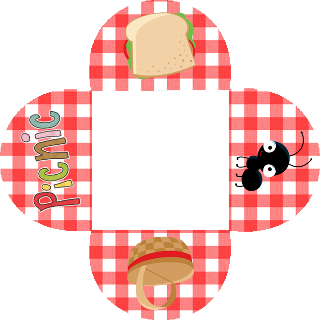 Picnic Free Party Printables And Boxes - Convite Picnic Para Imprimir (645x645)