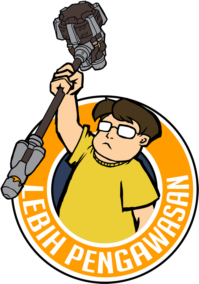 Lebih Pengawasan - Cartoon (1000x1000)