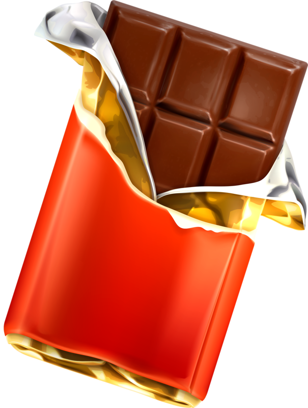 Chocolate Png Clipart Picture - Chocolate Bar Clip Art (605x800)
