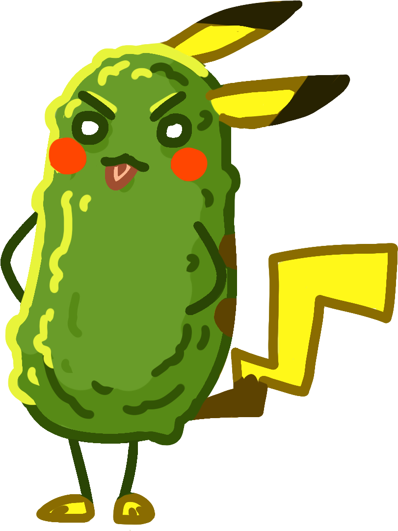 Picklechu - Illustration (1181x1181)