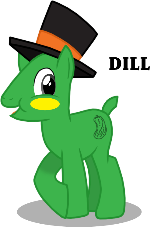 Big Papa Pickle By Thelastgherkin - Pickle Cutie Mark (529x748)