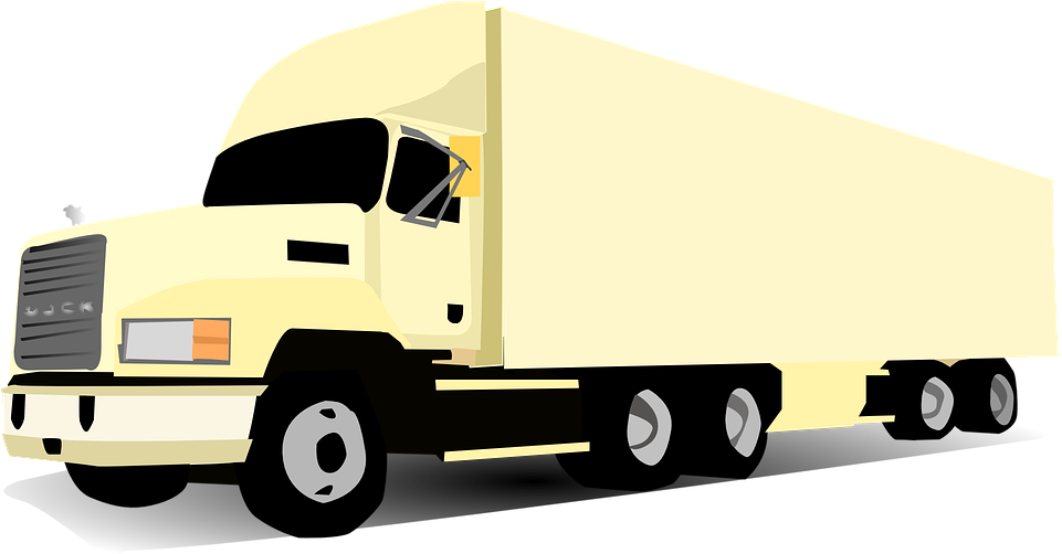 18 Wheeler Truck Clip Art Free Vector / 4vector - 18 Wheeler Clip Art (960x641)