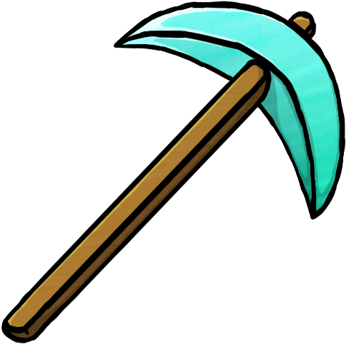 Minecraft Clipart Minecraft Pickaxe - Minecraft Pickaxe Icon (512x512)