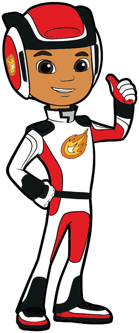 About - Aj Blaze And The Monster Machines Clipart (273x654)