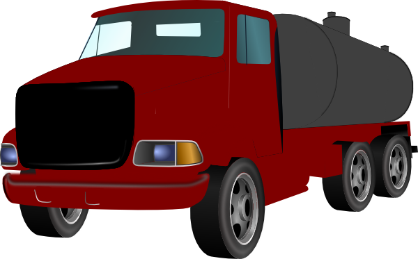 Septic Tank Truck Clipart - Truck Clip Art (600x373)