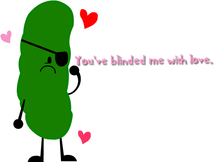 Pickle Valentine By Thetgrodz - Inanimate Insanity Love (700x523)