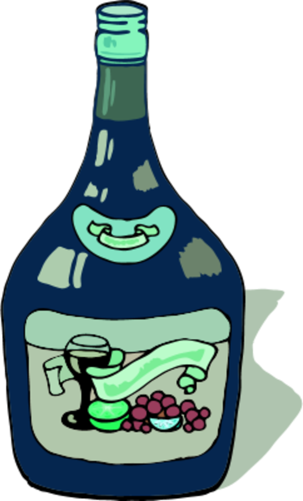 Champagne On Ice - Christmas Wine Full/queen Duvet Cover (600x992)