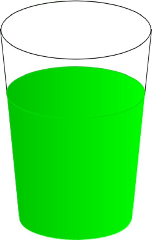 Drinking Glass Cup With Red Punch - Cup Of Punch (600x944)
