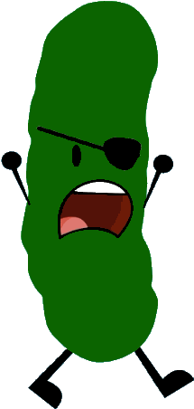 Pickle Error - Png - Inanimate Insanity Pickle (264x481)