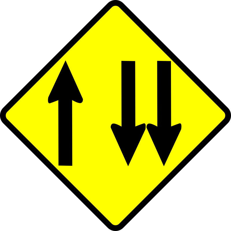 Caution Overtaking Lane Png Images - Lane (750x750)