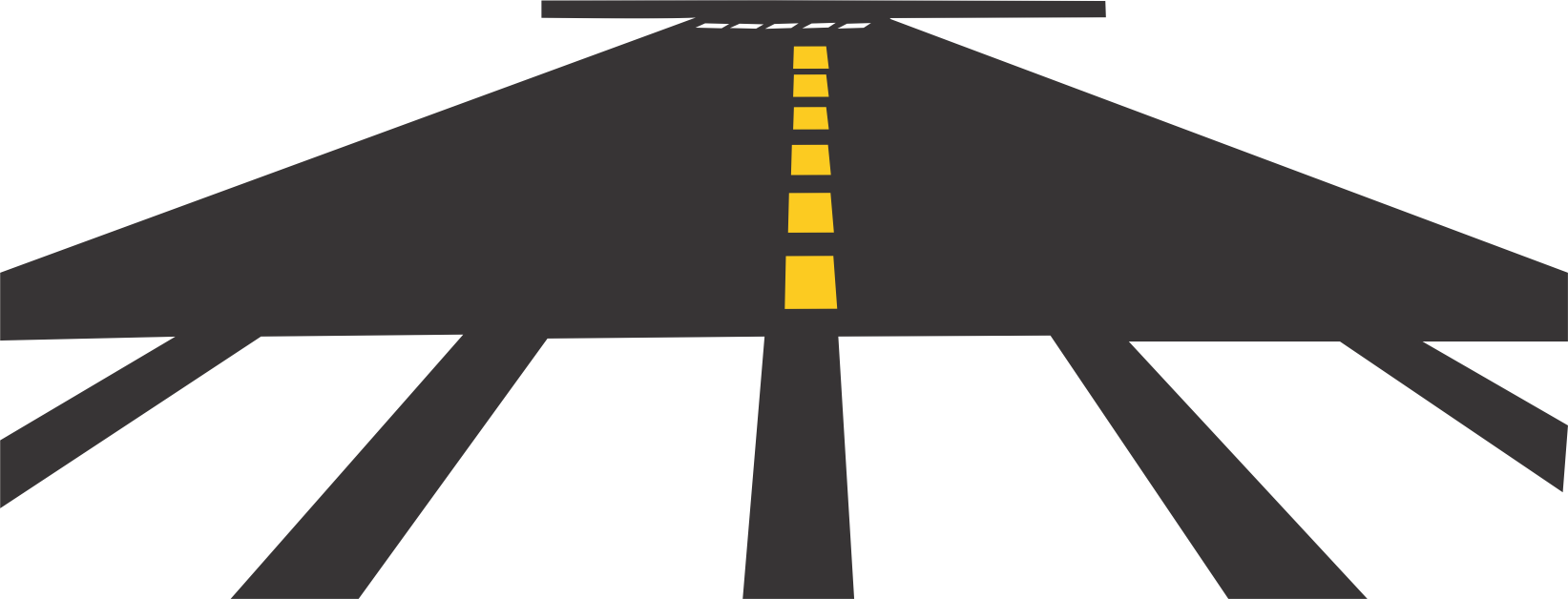 Road Png - Road Png (1643x628)