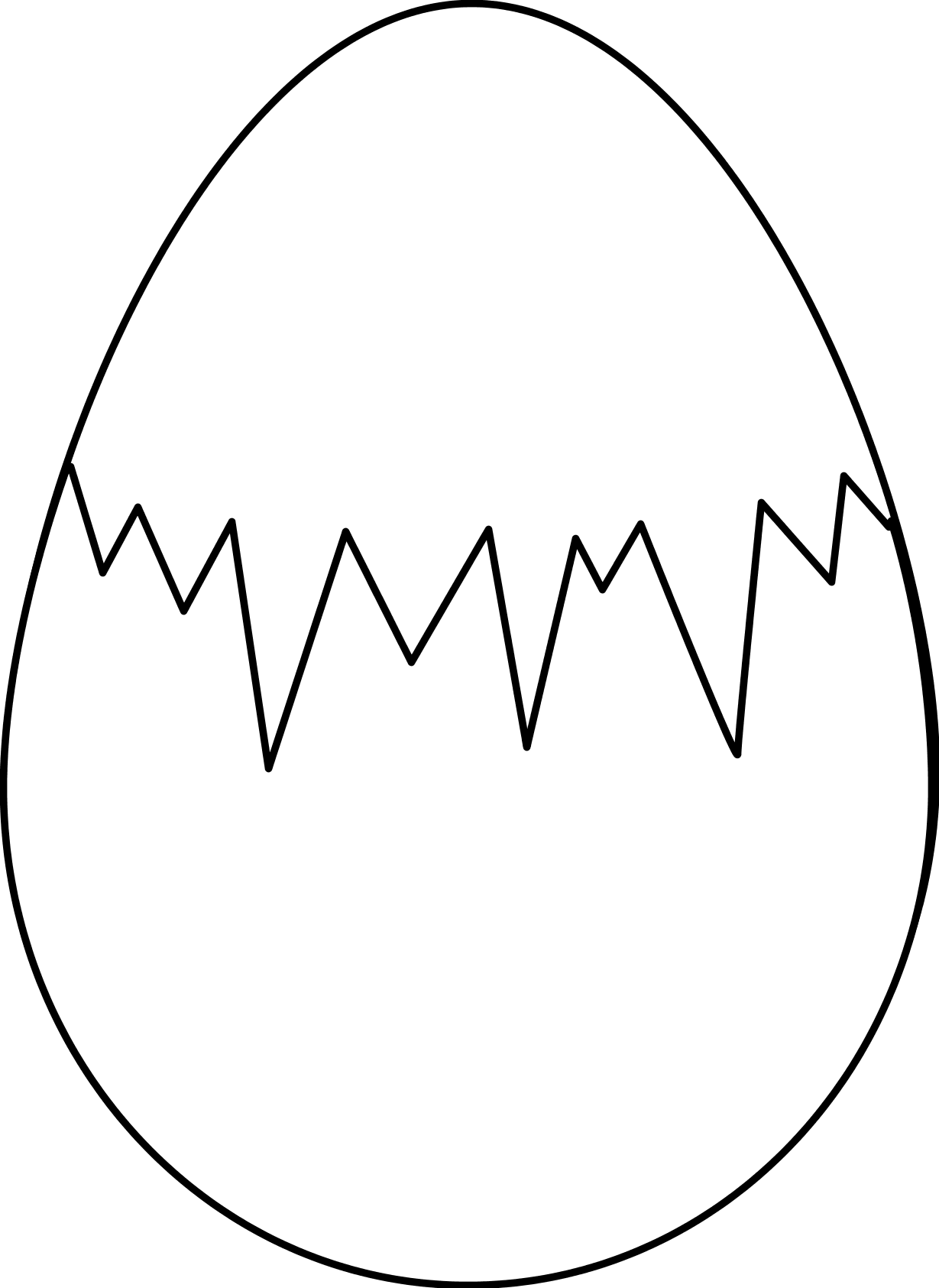 Free Egg Clipart Black And White Food Clip Art - Egg In Black And White (1229x1685)
